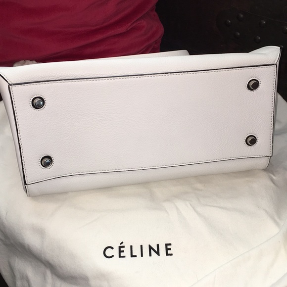 Rare White Celine Edge Purse - Picture 4 of 9